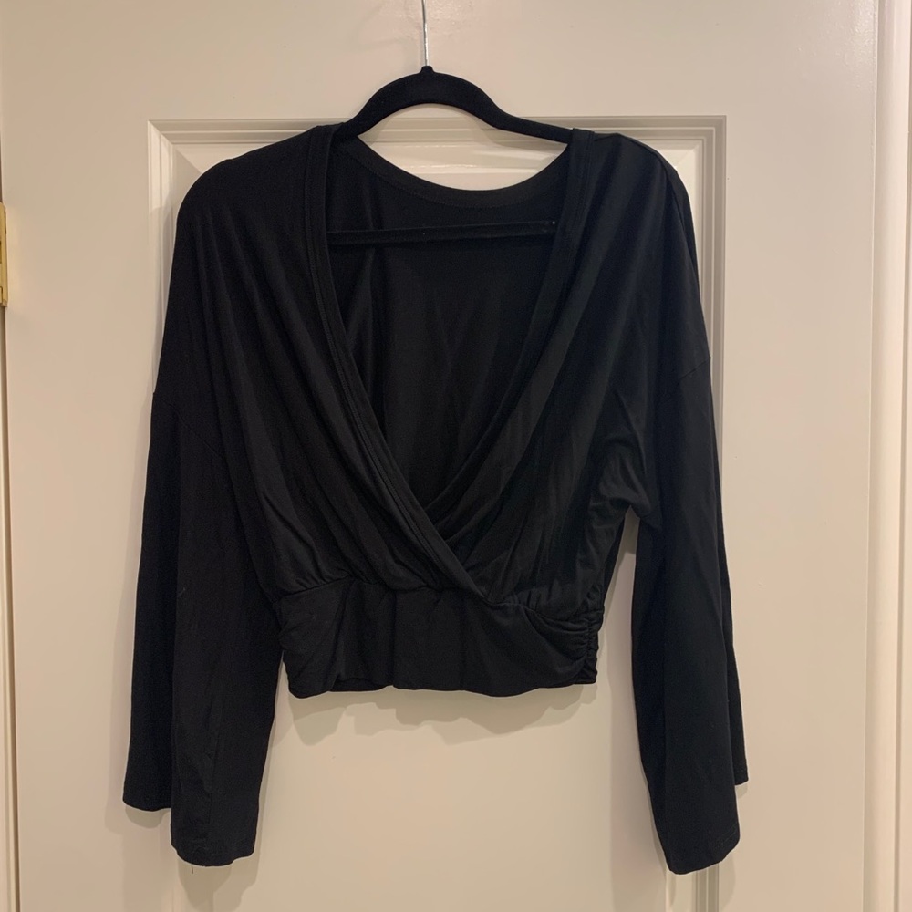 Lulus Deep V Neck Top